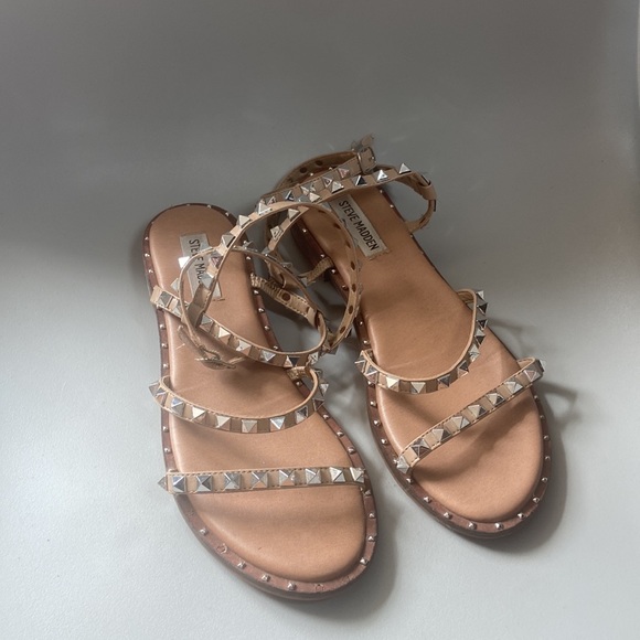 Steve Madden Nude sandals Size 8 - Picture 2 of 3